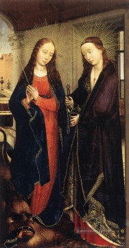  land - Sts Margaret und Apollonia Niederländische Maler Rogier van der Weyden